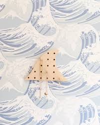 Littleanana Sur Instagram Notre Petite Vague En Guise De Porte Bijoux Au Milieu Des Jolies Vagues Prix 29 Euros Fabri Peg Board Waves Abstract Artwork
