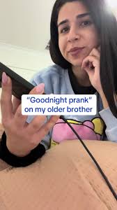 Goodnight Prank: A Hilarious Sibling Moment