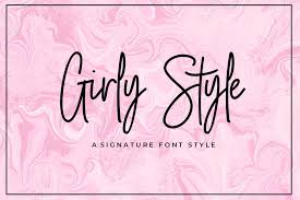 It has available in three effective patterns together with light, common and publication. Girly Style 93205 Monoline Font Bundles