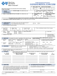 It can also help detect serious health risks horizon blue cross blue shield of new jersey. Blue Cross Blue Shield Overseas Claim Form Fill And Sign Printable Template Online Us Legal Forms