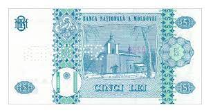 Adaugat la 19:24, 4 noiembrie 2020. Bancnota Cu Valoarea NominalÄƒ De 5 Lei Banca NaÈ›ionalÄƒ A Moldovei