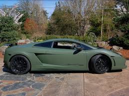 Lamborghini Superleggerra Matte Army Green Lamborghini Lamborghini Cars Lamborghini Gallardo