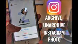 The 4 steps to unarchive instagram photos. How To Archive Or Unarchive Posts Photos Instagram Fast And Easy 2019 Youtube
