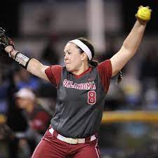 Oklahoma's mackenzie donihoo (12) celebrates as she scores during an ncaa women's college oklahoma celebrates after defeating ucla in an ncaa women's college world series softball. Oklahoma Paige Parker A Finalist For National Player Of The Year Crimson And Cream Machine