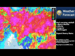 Just like what happened in metro. Philippines Weather Forecast Live Metro Manila Cavite Laguna Youtube