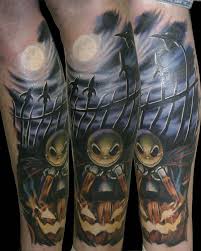 Jack and sally tattoo fans have increased with tim burton hit halloween story tale. Artwork Nightmare Before Christmas Tattoo Ideas