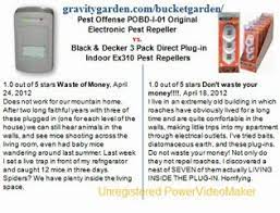 Household pests are repelled because they cannot adapt to the constantly changing array of ultrasonic waves emitted by the unit. Pest Offense Pobd I 01 Original Electronic Pest Repeller Vs Black Decker 3 Pack Direct Plug In Indoor Ex310 Pest Repellers Video Dailymotion
