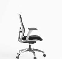 Ergonomischer Bürostuhl mit verstellbarer Lordosenstütze aus ...