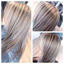 Ash Blonde Highlights And Dark Ash Base Color Bybrandy Yelp Blonde Highlights Ash Blonde Highlights Ash Blonde Hair