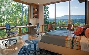 This gallery features attic bedrooms, some of a loft bed makes the most out of this sharply sloped attic space. Home Office In The Bedroom How To Arrange A Functional Space