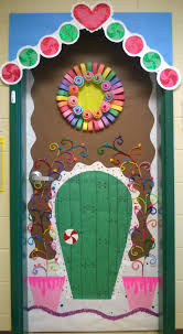 Gingerbread House Door Christmas Door Decorations | Amazing Home 