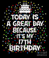Kid's coloring sheets featuring pictures of clowns are very popular throughout the world with parents often looking for free printable clown coloring pages for their children. Today Is A Great Day Because Its My 17th Birthday Present Design Digital Art By Art Grabitees
