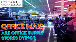 Officemax Are Office Supply Stores Dying Retail Archaeology Youtube