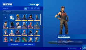 Renegade raider is the name of one of the outfits in fortnite battle royale. Sold Fortnite Renegade Raider Black Knight Epicnpc Marketplace