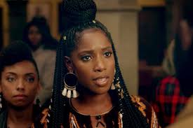 Black And White Braids On Dark Skin Ashley Blaine Featherson On Dear White People Dear White People Braids For Black Hair Dear White