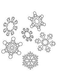 Seven free printable snowflake sets to use as coloring pages or as patterns for snowflake crafts. Coloring Page Snowflakes Free Printable Coloring Pages Img 31074