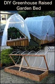 Learn The Step By Step Process Of Building This Greenhouse Raised Garden Bed Raisedgardenbed Raised Garden Beds Garden Beds Diy Greenhouse