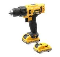 DeWALT Cordless Hammer Drill Driver 10mm 12V - DCD716D2-B5