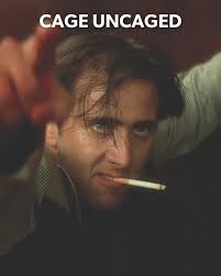 De hele maand mei staat in teken van niemand minder dan Nicolas Cage, one  of the all time greats!🕴️ Naar aanleiding van zijn nieuwste film, 🏄‍♂️  The Surfer,