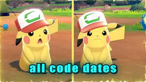 All Ash Hat Pikachu Code Dates How To Get Ash Hat Pikachu Check Description Youtube