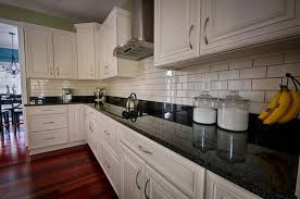 Laminate worktops are a perfect alternative to granite, stone and other solid countertop materials. Kitchen White Cabinets Dark Granite Laptrinhx News