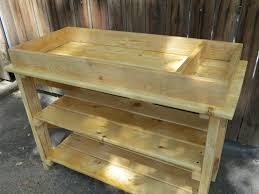 Another Angle Changing Table From Pallets Girls Room Diy Nursery Changing Table Baby Room Diy