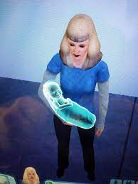 I Was So Excited For Agnes To Have Erik S Ghost Baby R Sims3