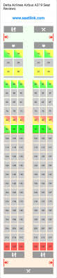 delta airlines airbus a319 seating chart updated december