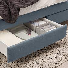 Hochbett natur hochbett mit schreibtisch und kommode hochbett mit schrank drunter hochbett poco hochbett sofa hochbett ohne lattenrost hochbett ohne matratze hochbett woodland winnipeg. Ikea Tufjord Bettgestell Mit Aufbewahrung Bezogen Gunnared Blau Bettgestell Ikea 160x200