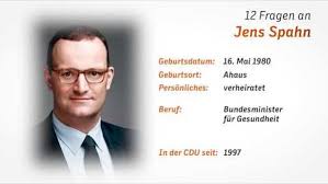 Als politiker sorgt jens spahn mit kontroversen aussagen und vorschlägen für zündstoff. 12 Fragen An Jens Spahn Cdu Nordrhein Westfalen