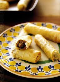 Lamb And Olive Stuffed Phyllo Dough Cigars Lamb Recipes Phyllo Recipes Recipes