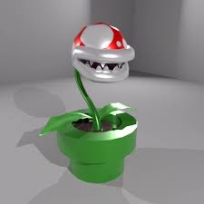 Superio advance coloring pages bros games print printable of toad. Mario Bros Piranha Plant 3d Model