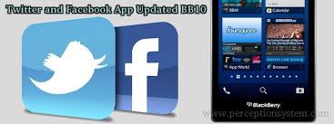 Blackberry 10 S Twitter And Facebook App Updated With New Features Recently Launched Blackberry 10 Os Is One Of The Most Popula Facebook App App Blackberry 10