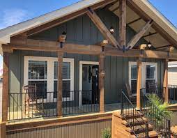 How To Buy The Perfect Mobile Home A Step By Step Guide Mhvillager Mobile Home Exteriors Mobile Home Porch Porch Remodel