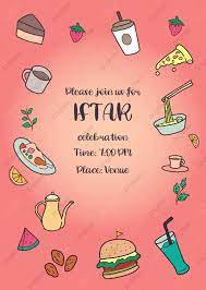 Contoh gambar animasi makanan dan minuman. Ilustrasi Makanan Dan Minuman Sederhana Untuk Poster Iftar Ramadhan Templat Untuk Unduh Gratis Di Pngtree