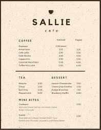 The coffee menu infographics, set elements for creating your own. Free Printable Custom Coffee Menu Templates Canva