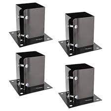 Plastic post anchor (152) model# 4080. 4x4 Post Support Flange The Best Amazon Price In Savemoney Es