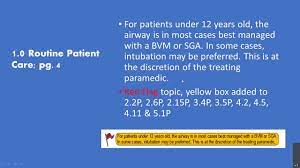 Statewide Treatment Protocol Update Course Video Mbemsc