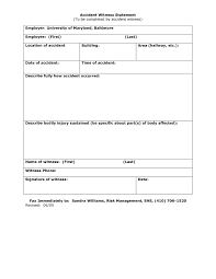 New Best S Of Witness Form Template Witness Statement Form Best ...