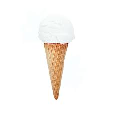 3d Realistic Vanilla Ice Cream Cone With Splash Vanilla Ice Cream Cone Ice Cream Cone