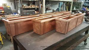 Fill this vintage piece with lovely herbs for your kitchen or your favourite houseplants on your window sill. Custom Copper Planter Boxes The New Coppershoppe Com