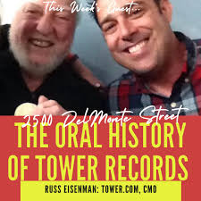 Tower Records' Fresno store in 1972 used album art for merchandise