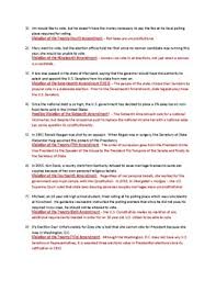 Print student copies (answers not marked). The Other Amendment Scenarios Constitutional Amendments 11 27 By Randy Tease