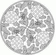 We know you love pdf coloring pages too because they're always one of the most visited pages on the blog. Christmas Mandala Coloring Pages Coloring Home