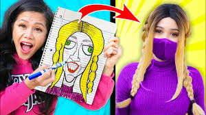 Ninja fortnite ytp funny faces. Face Reveal To Best Artist To Guess What She Looks Like Funny Drawing Alie S Face Art Challenge Youtube