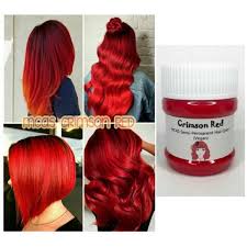 By putting a toner with the opposite color in your hair, you can neutralize the brassiness or red tones. Mcas Crimson Red Semi Permanent Hair Color Vegan 150ml Shopee Philippines