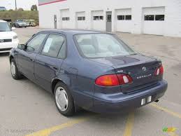 2000 Corolla Ce Twilight Blue Pearl Light Charcoal Photo 3 Toyota Corolla Car Colors Corolla