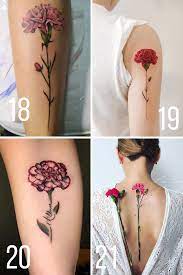 Beautiful Carnation Tattoo Ideas Their Meaning Tattooglee Carnation Tattoo Beautiful Flower Tattoos Birth Flower Tattoos