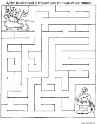 Choisissez parmi une palette de nuances pour montrer la joie de kris kringle. Coloriage Jeu Pere Noel Labyrinthe Noel Gratuit Imprimer Dessin Jeux A Imprimer A Imprimer
