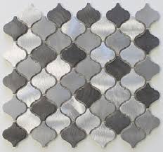 We did not find results for: Kitchen Backsplash Tile Casablanca Brushed Aluminum 2 Inch Hexagon Mosaic Tile Floor Wall Tiles Home Garden